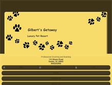 Tablet Screenshot of gilbertsgetaway.com